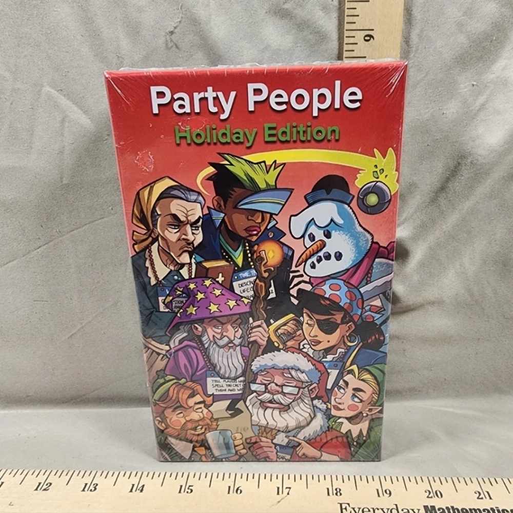 Party People Holiday Edition Board Game New Sealed